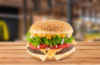 Бургер Биг Тейсти Три Сыра - меню McDonalds