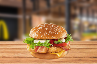 Бургер Чикен Премьер - меню McDonalds