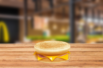 МакТост с ветчиной и сыром - завтрак McDonalds