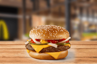 Бургер Роял - меню McDonalds