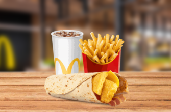Комбо Ролл c картошкой McDonalds